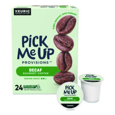Decaf Coffee K-Cups, 24/Box