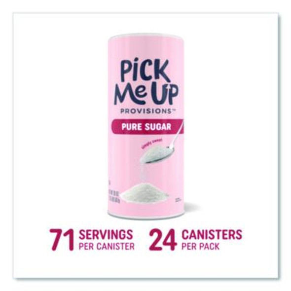 Pure Sugar, 20 Oz Canister, 24/Carton