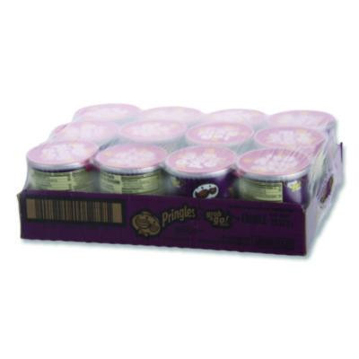 Grab And Go Bbq Crisps, 1.4 Oz Can, 12/Carton