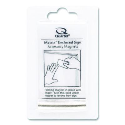 Matrix Magnets, Circles, 0.38" Diameter, Silver, 50/Pack