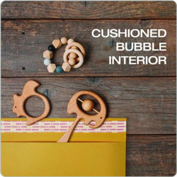 Kraft Bubble Mailers, Barrier Bubble Cushion, Redi-Seal Adhesive Closure, 10.5 x 15, Brown Kraft, 25/Pack