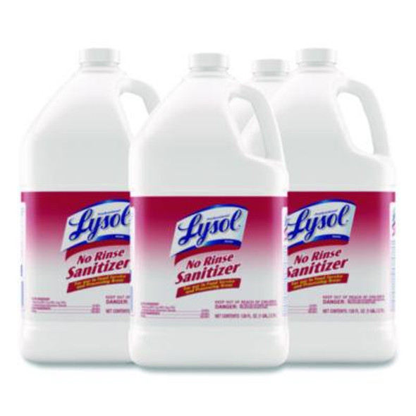 No-Rinse Sanitizer Concentrate, Unscented, 128 Oz Bottle