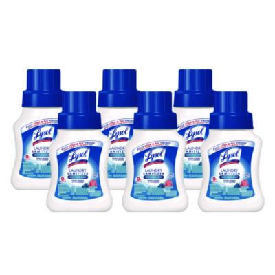 Laundry Sanitizer, Crisp Linen Scent, 21 Oz Bottle, 6/Carton