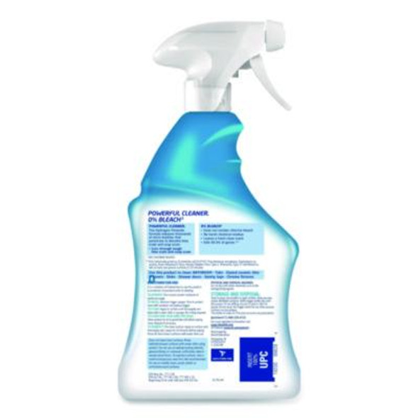 Bathroom Cleaner With Hydrogen Peroxide, Cool Spring Breeze, 32 Oz Trigger Spray Bottle, 12/Carton