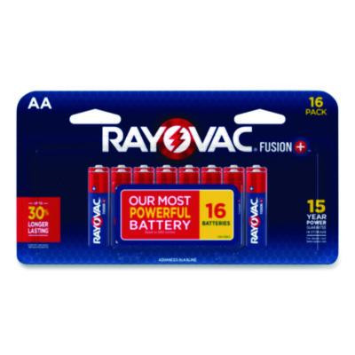 Fusion Performance, Alkaline Aa Batteries, 16/Pack