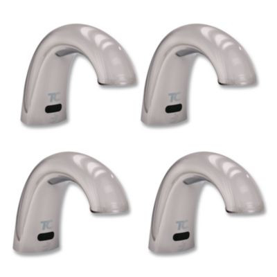 One Shot Soap Dispenser - Touch Free, Foam, 800 Ml/1,600 Ml, 11 x 14 x 3.5, Chrome, 4/Carton