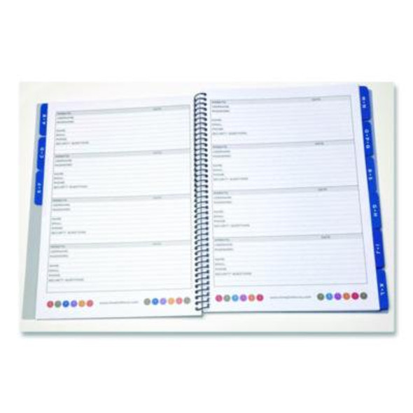 Large Password Log Book, User-Name/Password Format, Black Cover, (48) 10 x 7.5 Sheets