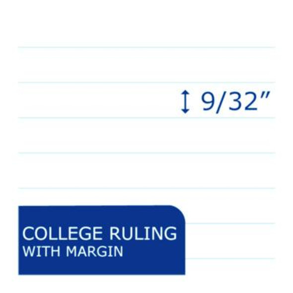 Studio Series Notebook, 1-Subject, Medium/College Rule, Randomly Assorted Cover Color, (70) 11 x 9 Sheets