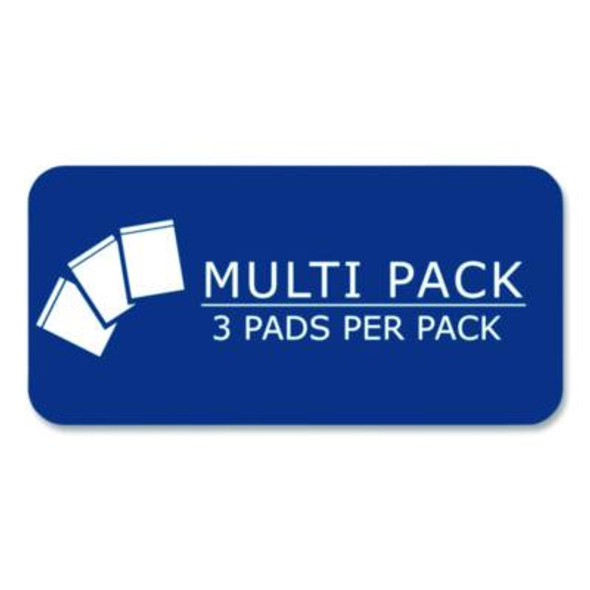 Enviroshades Legal Notepads, 50 Blue 8.5 x 11 Sheets, 3/Pack