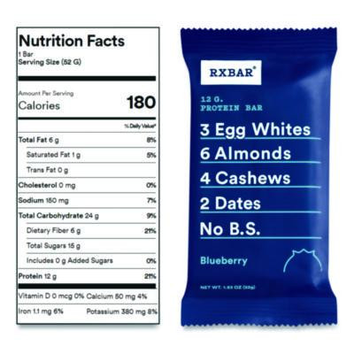 Adult Bars, Blueberry, 1.83 Oz Bar, 12/Box