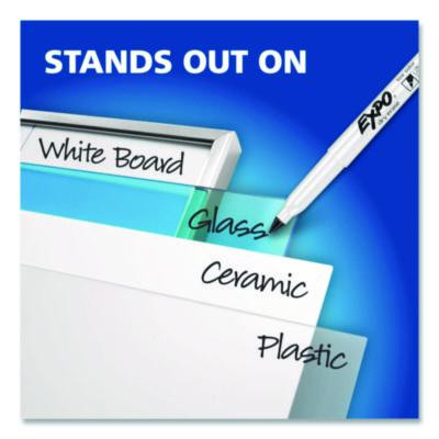 Low-Odor Dry Erase Marker Office Value Pack, Extra-Fine Bullet Tip, Black, 36/Pack