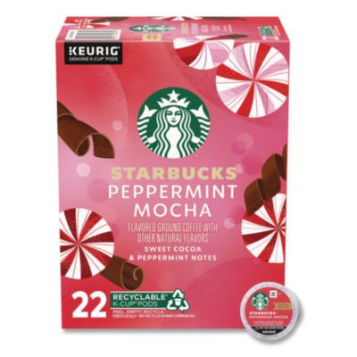 Peppermint Mocha K-Cup, 22/Box