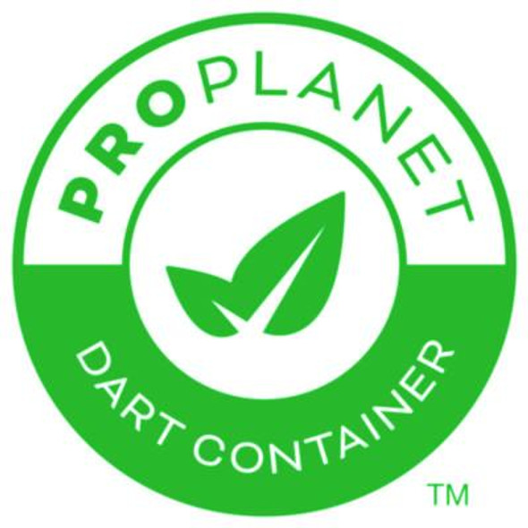 Compostable Paper Dinnerware, Proplanet Seal, Plate, 6" Dia, White, 500/Carton