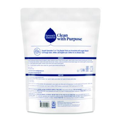 Power+ 3-In-1 Oxy Booster Packs, Fragrance-Free, 17.6 Oz, 25 Tabs/Pack, 6 Packs/Carton