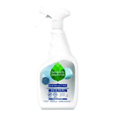 Disinfecting Hydrogen Peroxide Cleaner, Fragrance-Free, 23 Oz Spray Bottle, 12/Carton