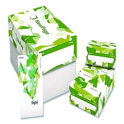 Premium Futura New Page Digital Cover Paper, 96 Bright, 80 Lb Bond Weight, 8.5 x 11, White, 1,500/Carton