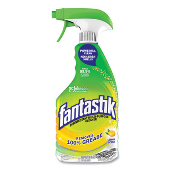 Disinfectant Multi-Purpose Cleaner Lemon Scent, 32 Oz Spray Bottle