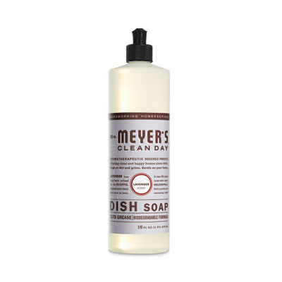 Dish Soap, Lavender Scent, 16 Oz Bottle, 6/Carton