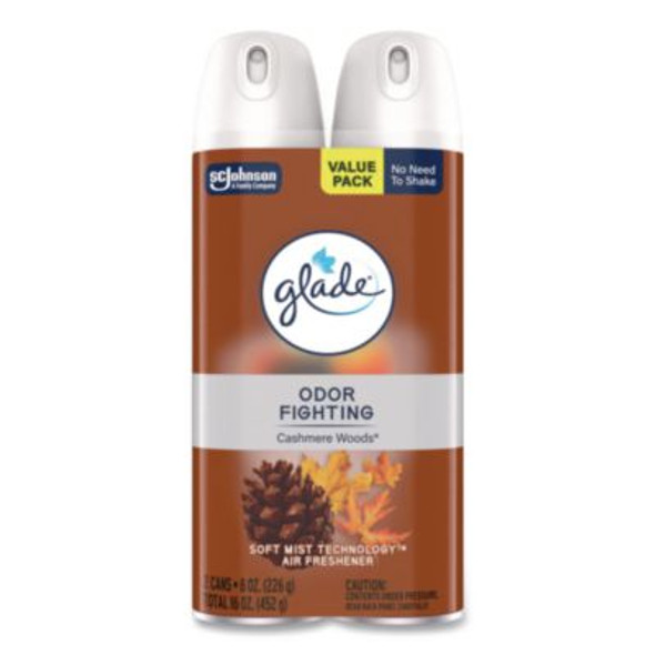 Air Freshener, Cashmere Woods, 8.3 Oz Aerosol Spray, 3/Carton