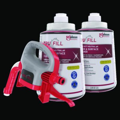 Trufill Starter Pack, Fresh Scent, Two 2 L Cartridges, One Dispenser Head