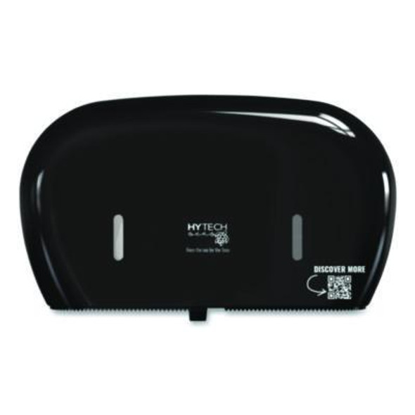 Hytech Seas Mini Jrt Twin Dispenser, 5.5 x, 15.7 x 9.8, Black