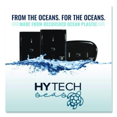Hytech Seas Mini Jrt Twin Dispenser, 5.5 x, 15.7 x 9.8, Black