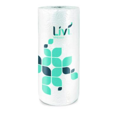 Kitchen Roll Towel, 2-Ply, 10.98 x, 9.98, White, 30 Rolls/Carton