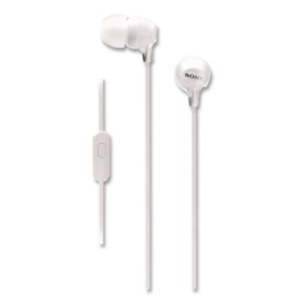 Mdrex15Ap Fashion Color Ex Earbuds, White