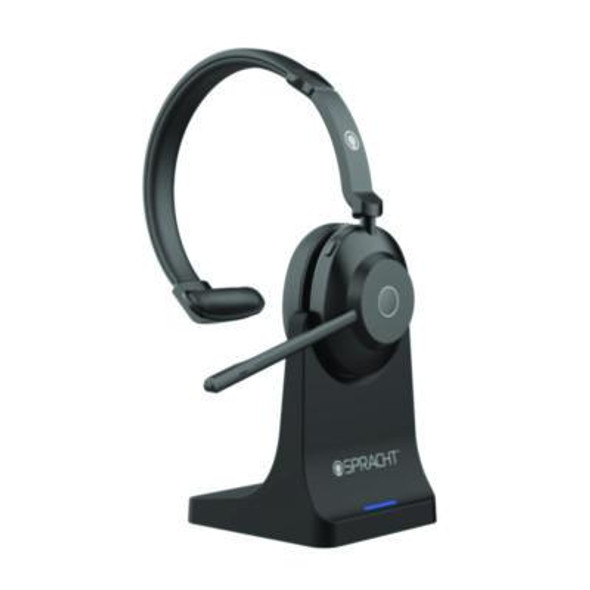 Blues Combo Monaural Headset, Over The Head, Black