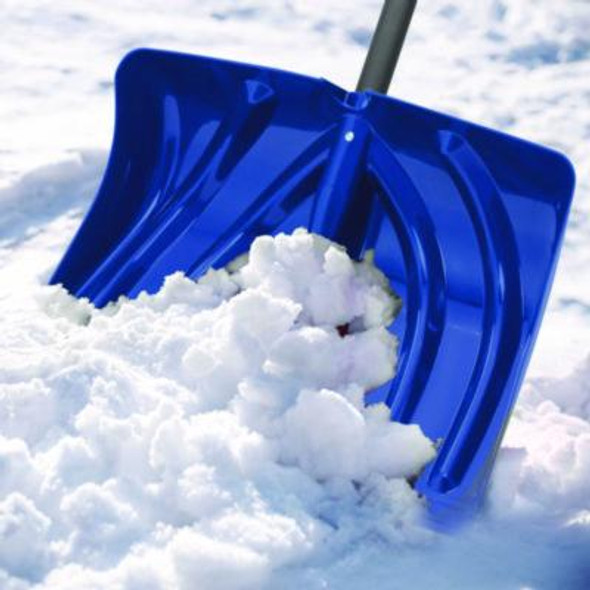 Combo Snow Shovel And Pusher, 18" Width x 51.13" Length. 6/Carton