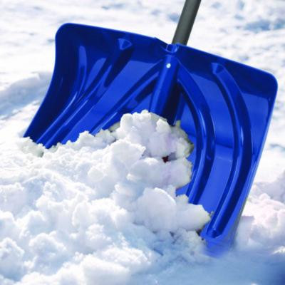 Combo Snow Shovel And Pusher, 18" Width, 51.13" Length. 6/Carton