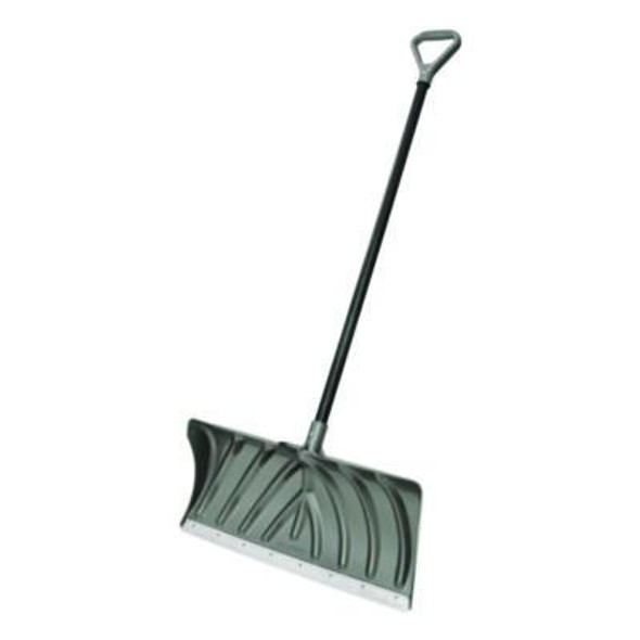 Steel Core Snow Pusher With Wear Strip, 24" Wide, 57.55" Long, 6/Carton