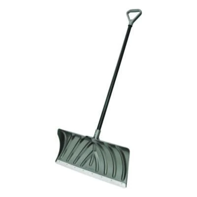 Steel Core Snow Pusher With Wear Strip, 24" Width, 57.55" Length