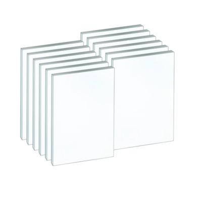 Second Nature Recycled Unruled Memo Pads, Unruled, (100) White 4 x 6 Sheets, 12/Pack