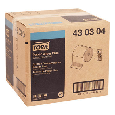 Paper Wiper Plus, 11.1 X 12, White, 800/Roll