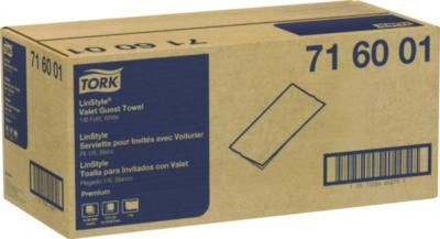 Linstyle Valet Guest Towel, 1-Ply, 11.5 x 17, White, 100/Pack, 5 Packs/Carton