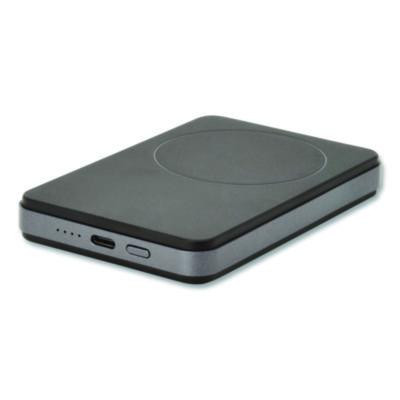 Portable Wireless Magnetic Charging Power Bank, Usb C, Black