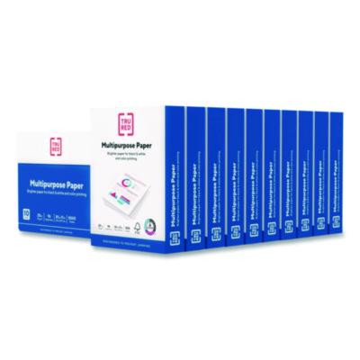 Multipurpose Paper With Colorlok Technology, 96 Bright, 20 Lb Bond Weight, 8.5 x 11, White, 500 Sheets/Ream, 10 Reams/Carton