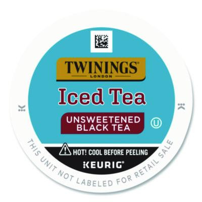 Iced Tea K-Cups, Unsweetened Black, 24/Box