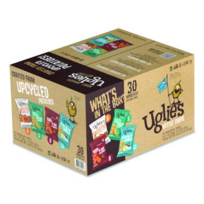 Kettle Potato Chips, Assorted, 0.88 Oz/1 Oz Bags, 30/Carton