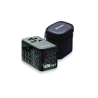 Uta-10 Gan Iii Universal Travel Adapter, (3) Usb-A/(3) Usb-C