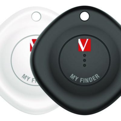My Finder Bluetooth Tracker For Apple Ios, Black/White, 2/Pack