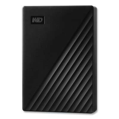 My Passport External Hard Drive, 4 Tb, Usb 3.2, Black