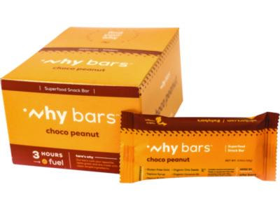 Superfood Snack Bar, Choco Peanut, 2.04 Oz Bar, 12/Box