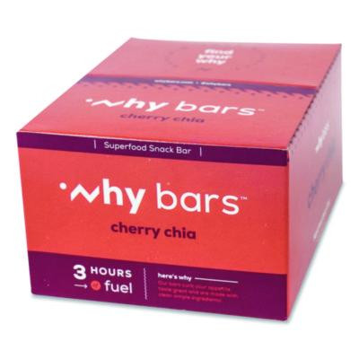 Superfood Snack Bar, Cherry Chia, 2.04 Oz Bar, 12/Box