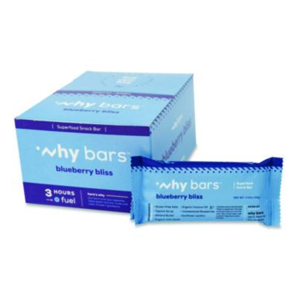 Superfood Snack Bar, Blueberry Bliss, 2.04 Oz Bar, 12/Box