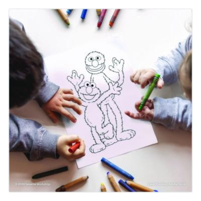 Sesame Street Favorite Friends Jumbo Coloring And Activity Book, Ages 3 And Up, 10.75 x 7.75 Sheets, 64 Pages