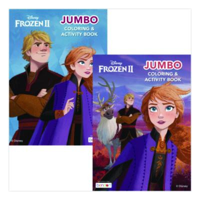 Disney Frozen 2 Jumbo Coloring And Activity Book, Ages 3 And Up, 10.75 x 7.75 Sheets, 64 Pages