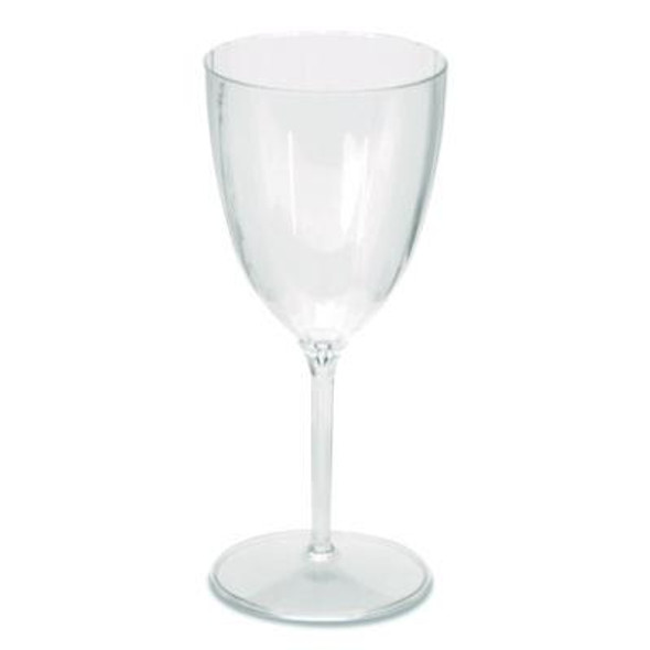 Classicware One-Piece Stemware, 6 Oz, Plastic, Clear, 100/Carton