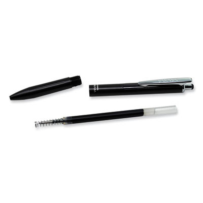 Jf Refill For Jimnie, Sarasa, Ecosarasa, Orbitz, Z-Grip And Gr8 Gel Roller Ball Pens, Medium Conical Tip, Black Ink, 2/Pack